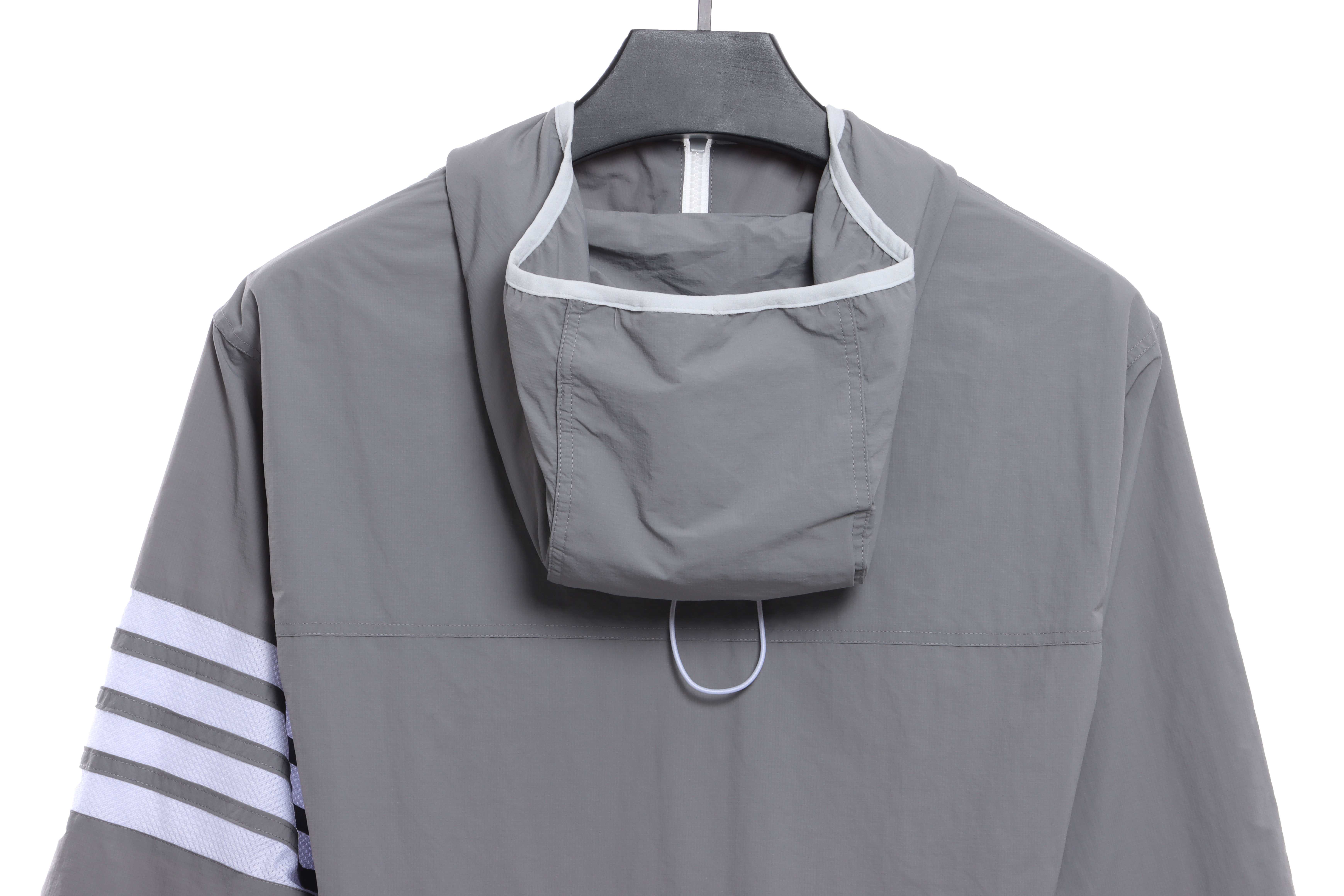 Thom Browne Technical Fabric Workwear Skin Suit Grey 