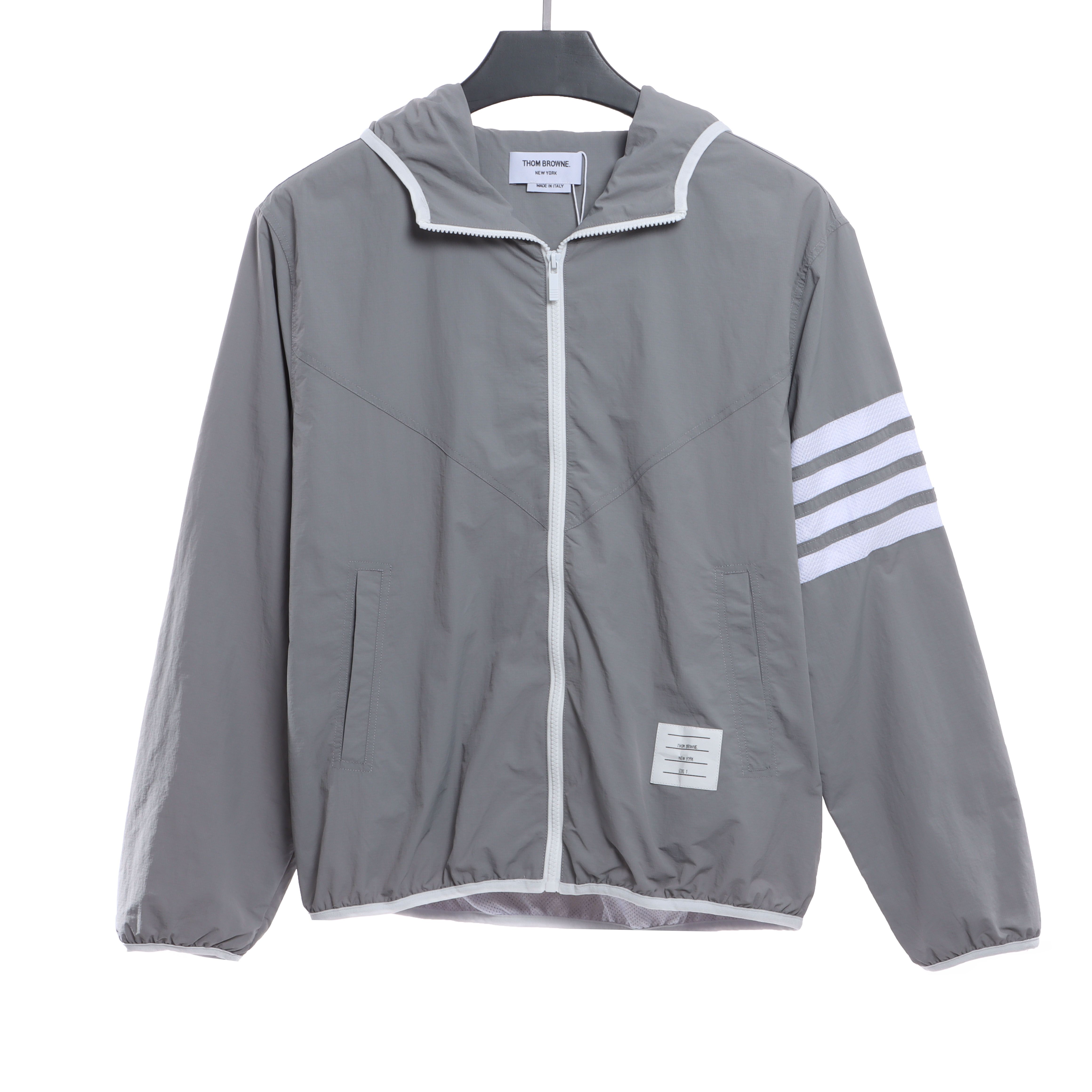 Thom Browne Technical Fabric Workwear Skin Suit Grey 