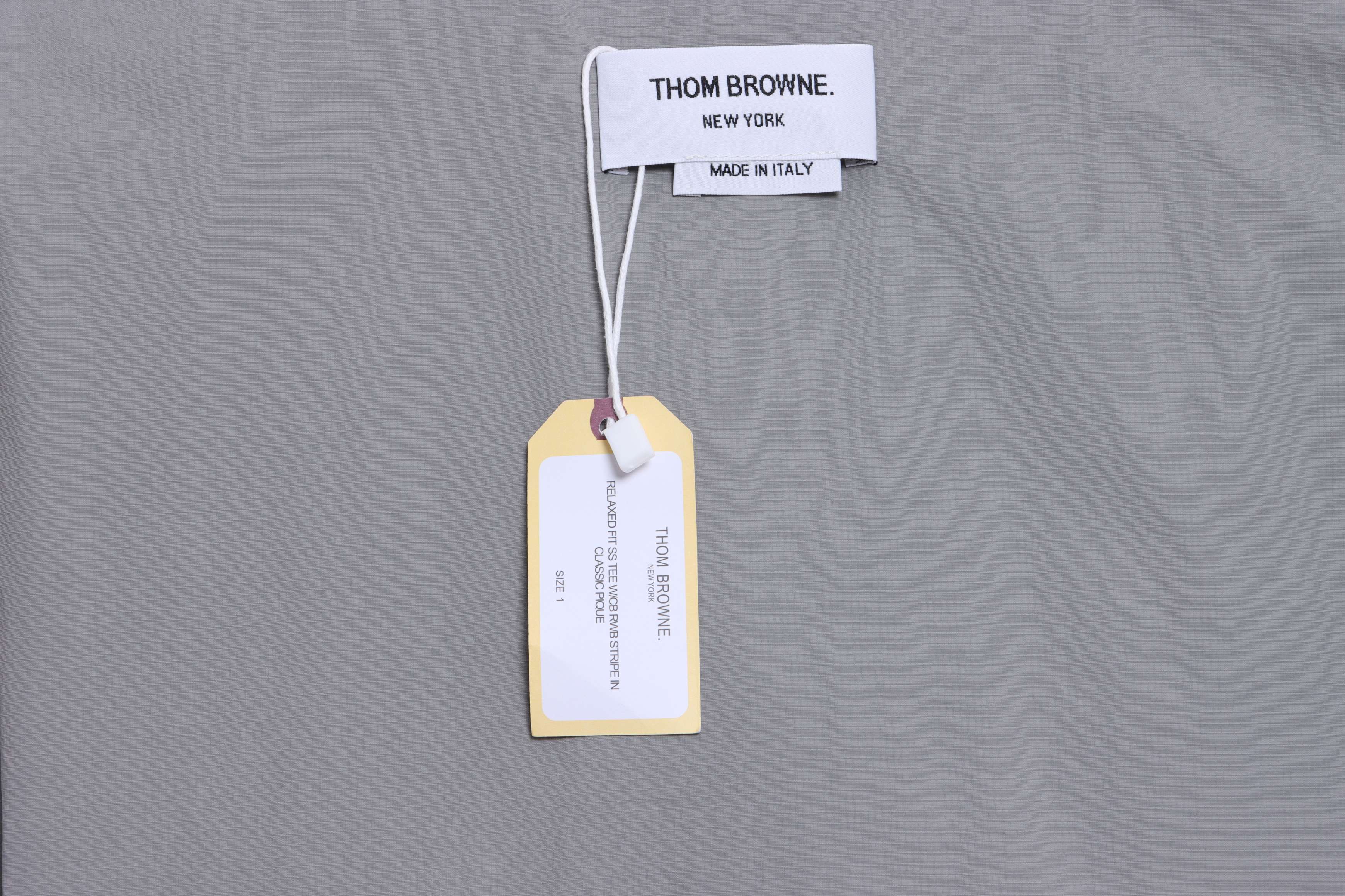 Thom Browne Technical Fabric Workwear Skin Suit Grey 