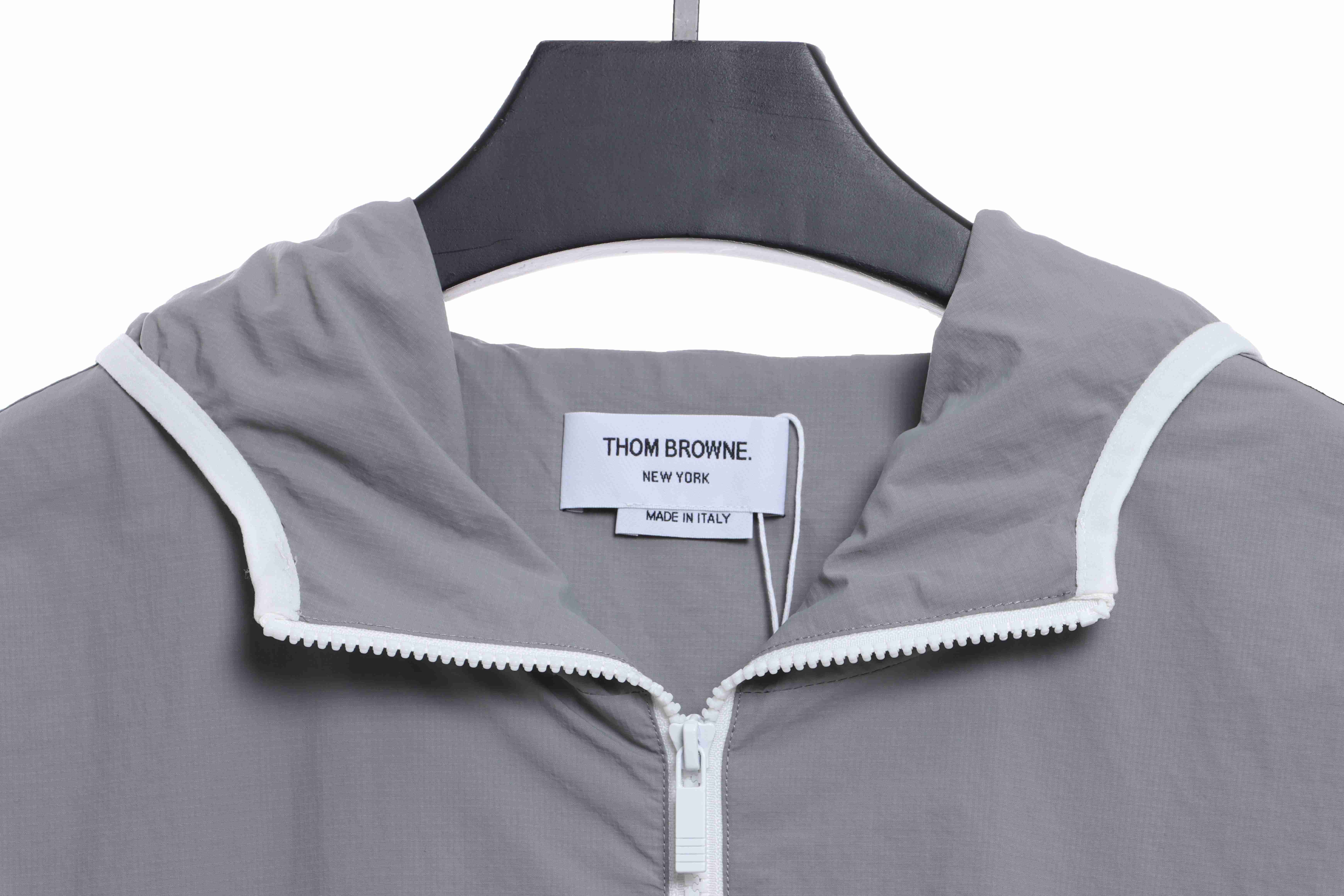 Thom Browne Technical Fabric Workwear Skin Suit Grey 