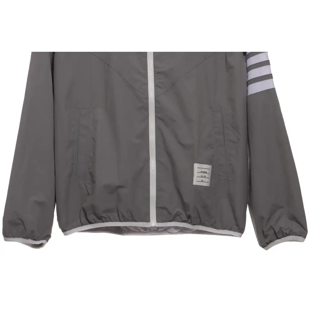 Thom Browne Technical Fabric Workwear Skin Suit Grey