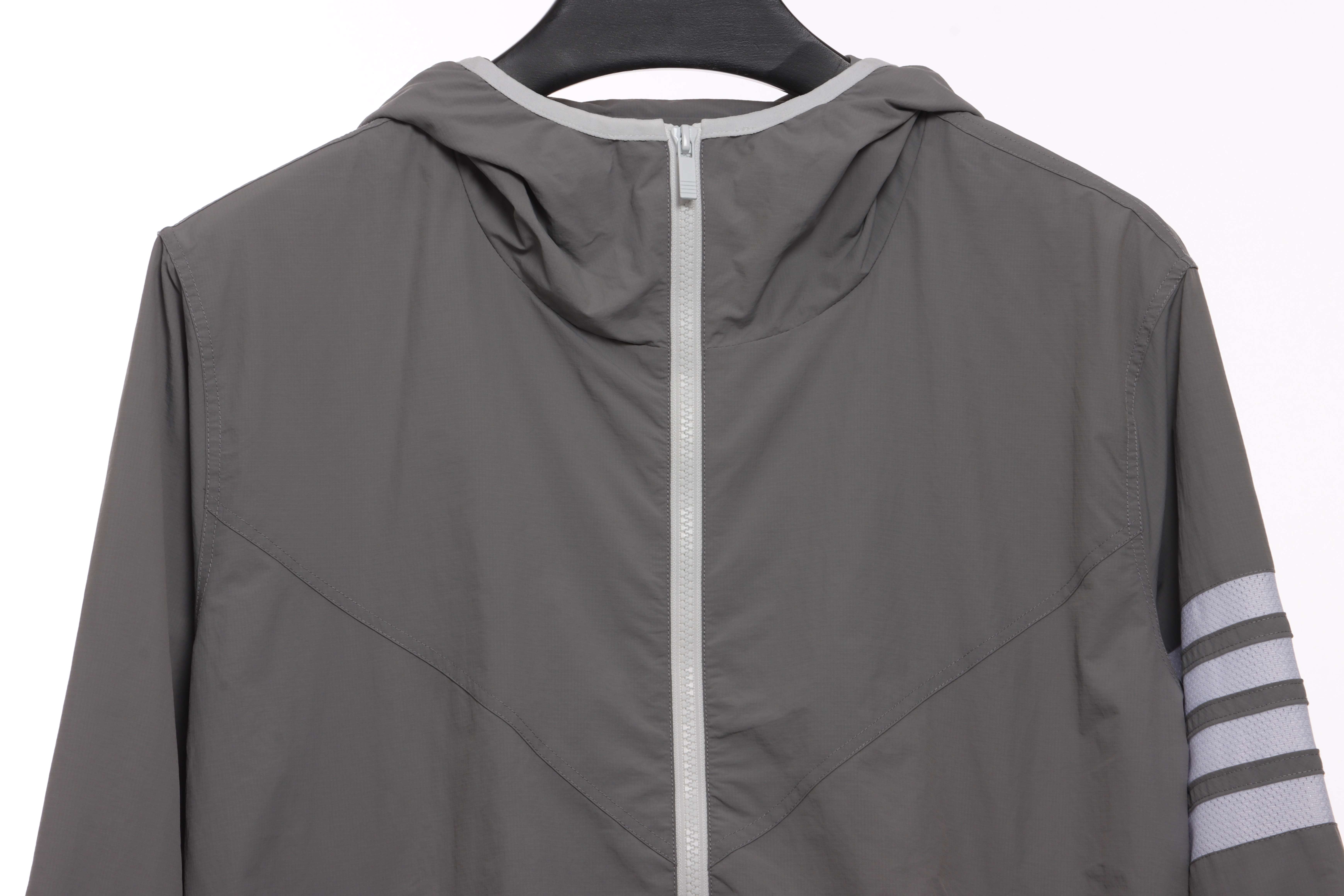 Thom Browne Technical Fabric Workwear Skin Suit Grey