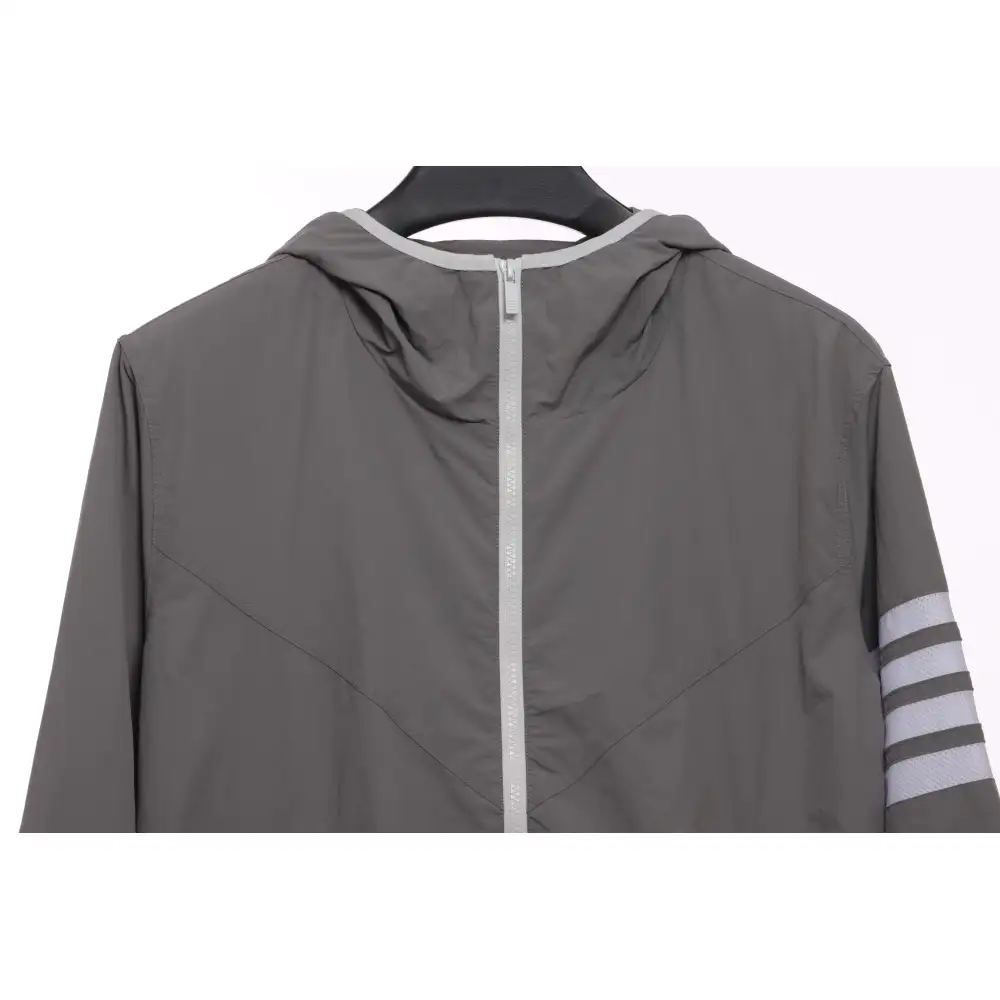 Thom Browne Technical Fabric Workwear Skin Suit Grey