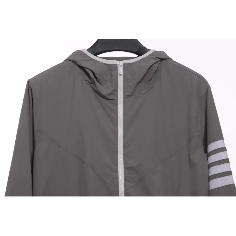 Thom Browne Technical Fabric Workwear Skin Suit Grey