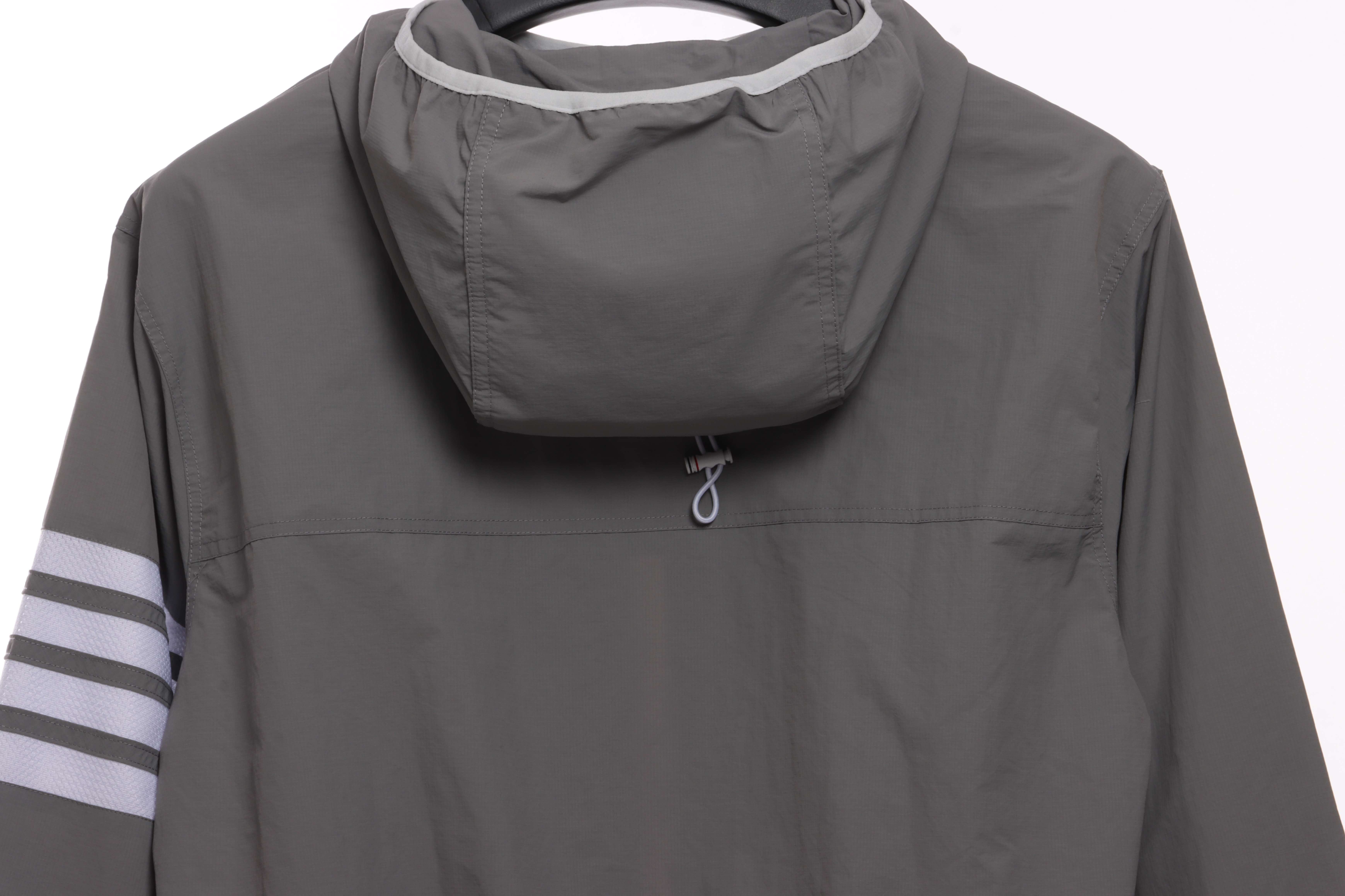 Thom Browne Technical Fabric Workwear Skin Suit Grey