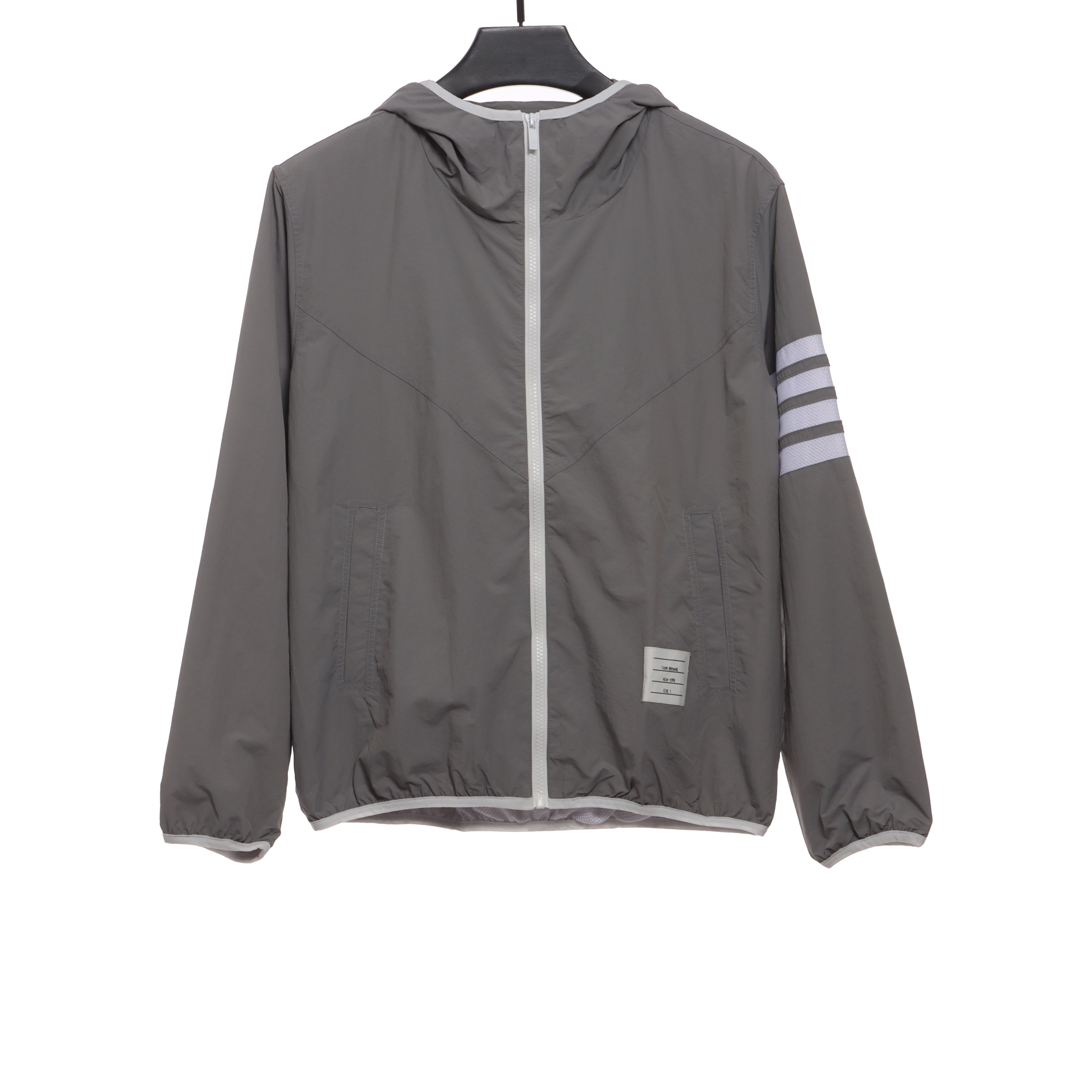 Thom Browne Technical Fabric Workwear Skin Suit Grey