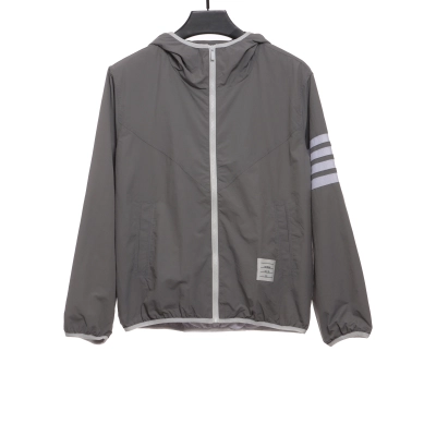 Thom Browne Technical Fabric Workwear Skin Suit Grey 01