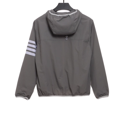 Thom Browne Technical Fabric Workwear Skin Suit Grey 02