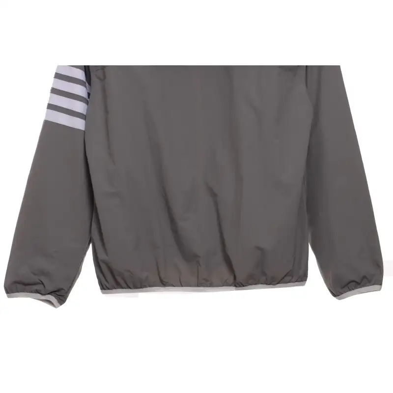 Thom Browne Technical Fabric Workwear Skin Suit Grey