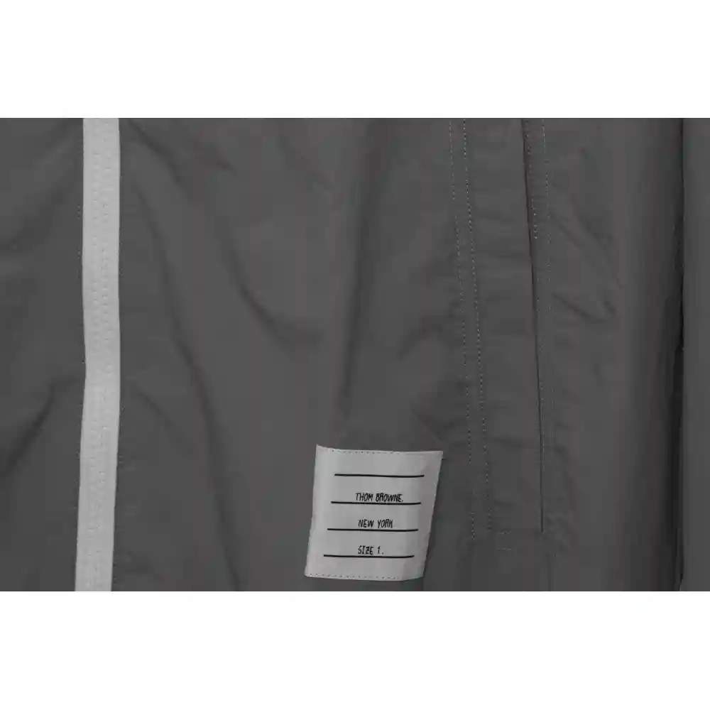 Thom Browne Technical Fabric Workwear Skin Suit Grey