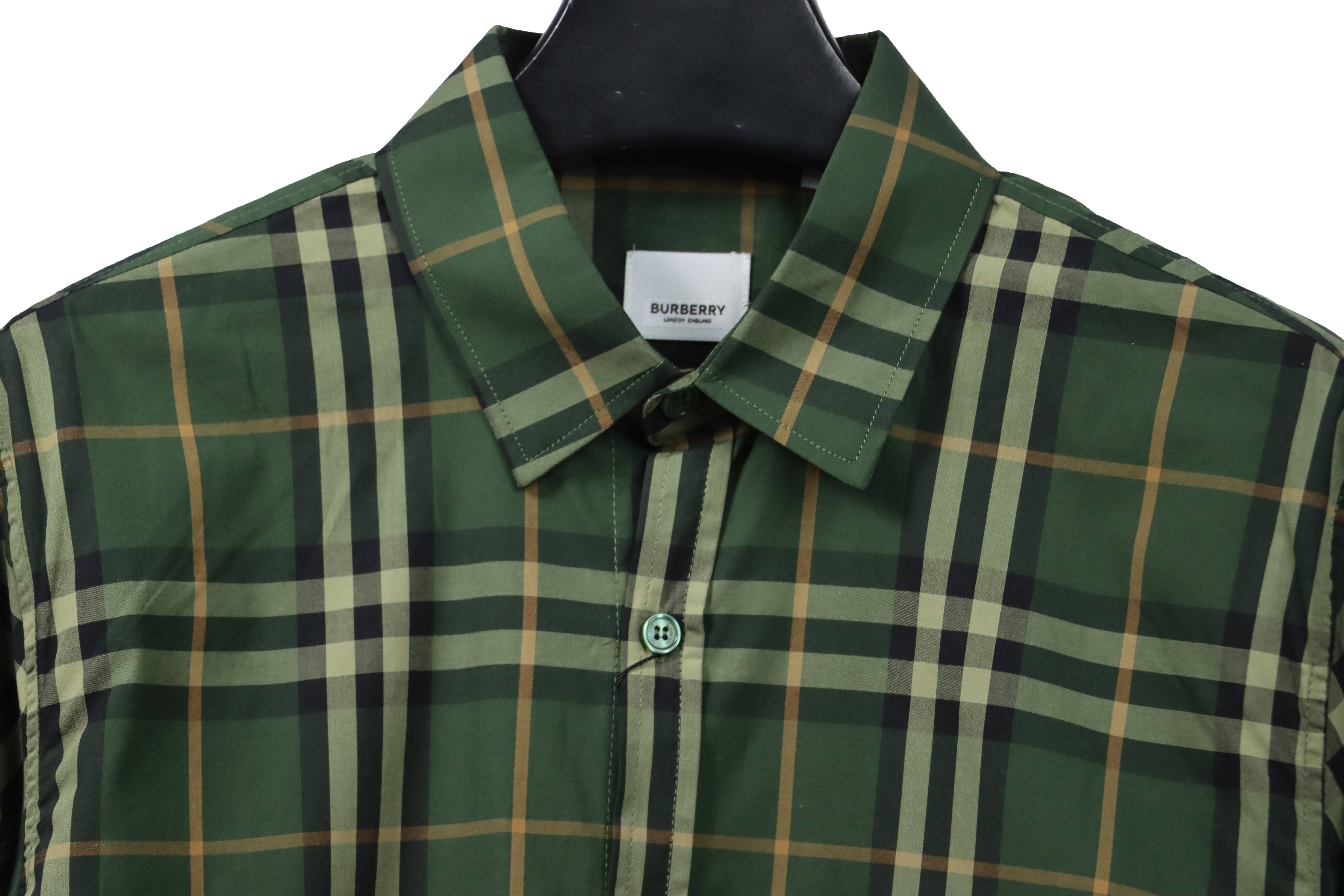 Burberry Check Long Sleeve Shirt