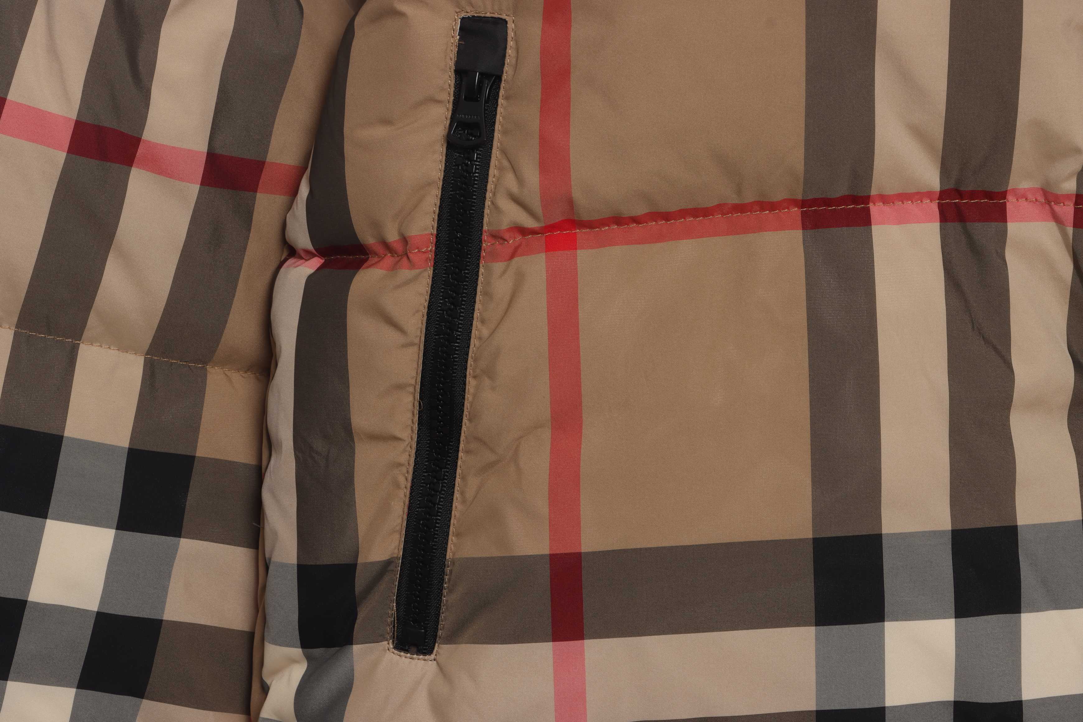 Burberry Classic Check Short Down Jacket