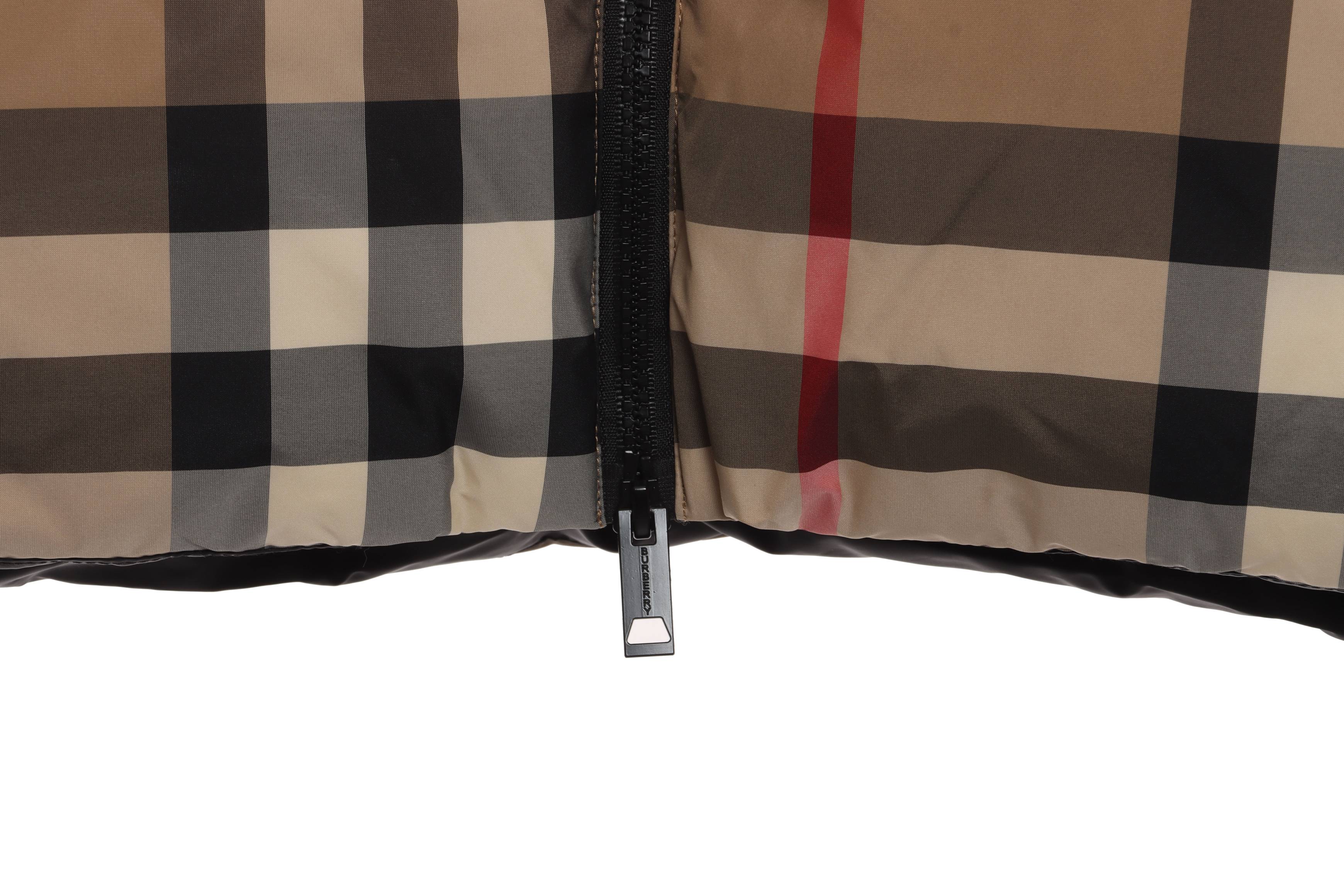Burberry Classic Check Short Down Jacket