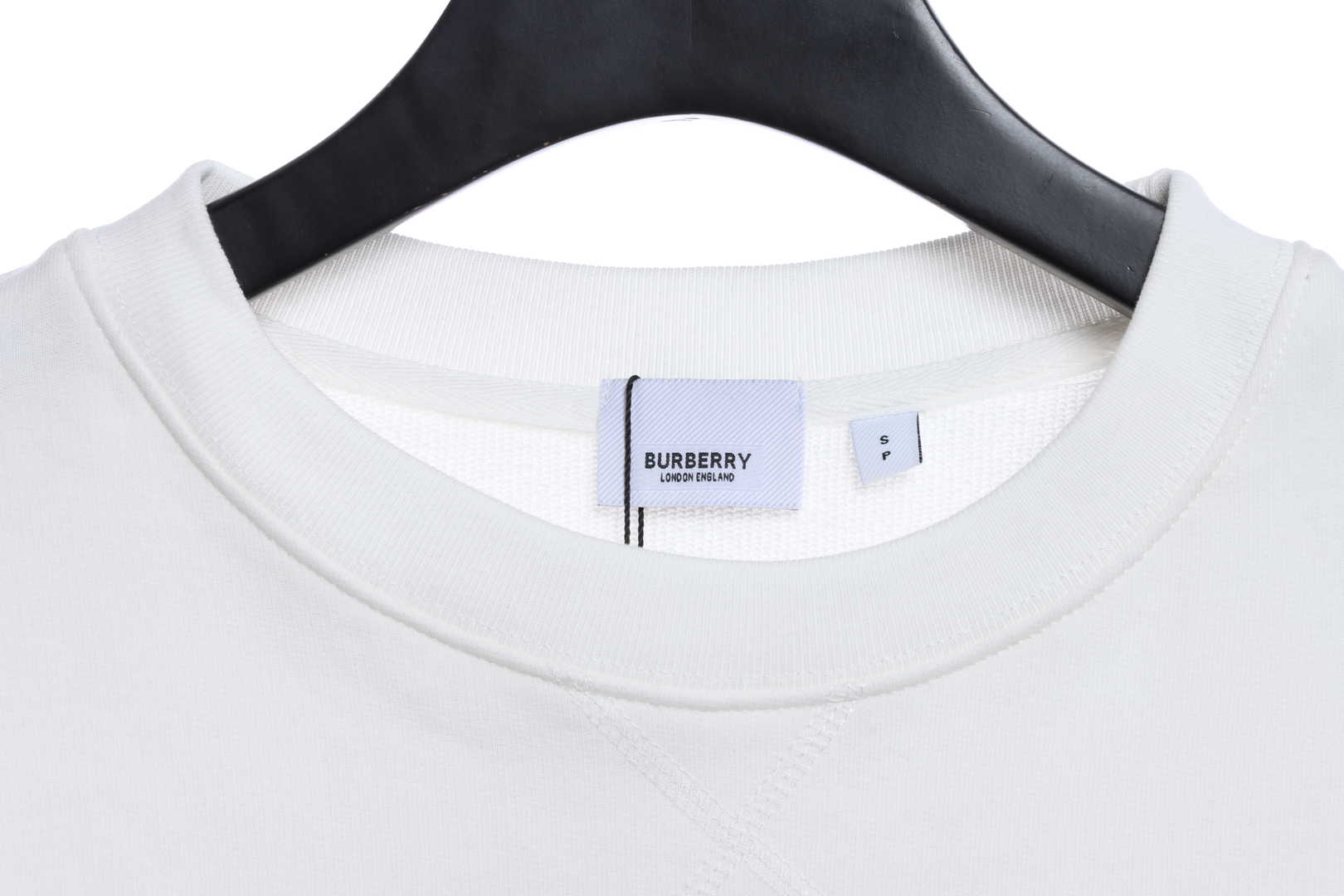 Burberry Classic Plaid Side Stripe Hoodie White