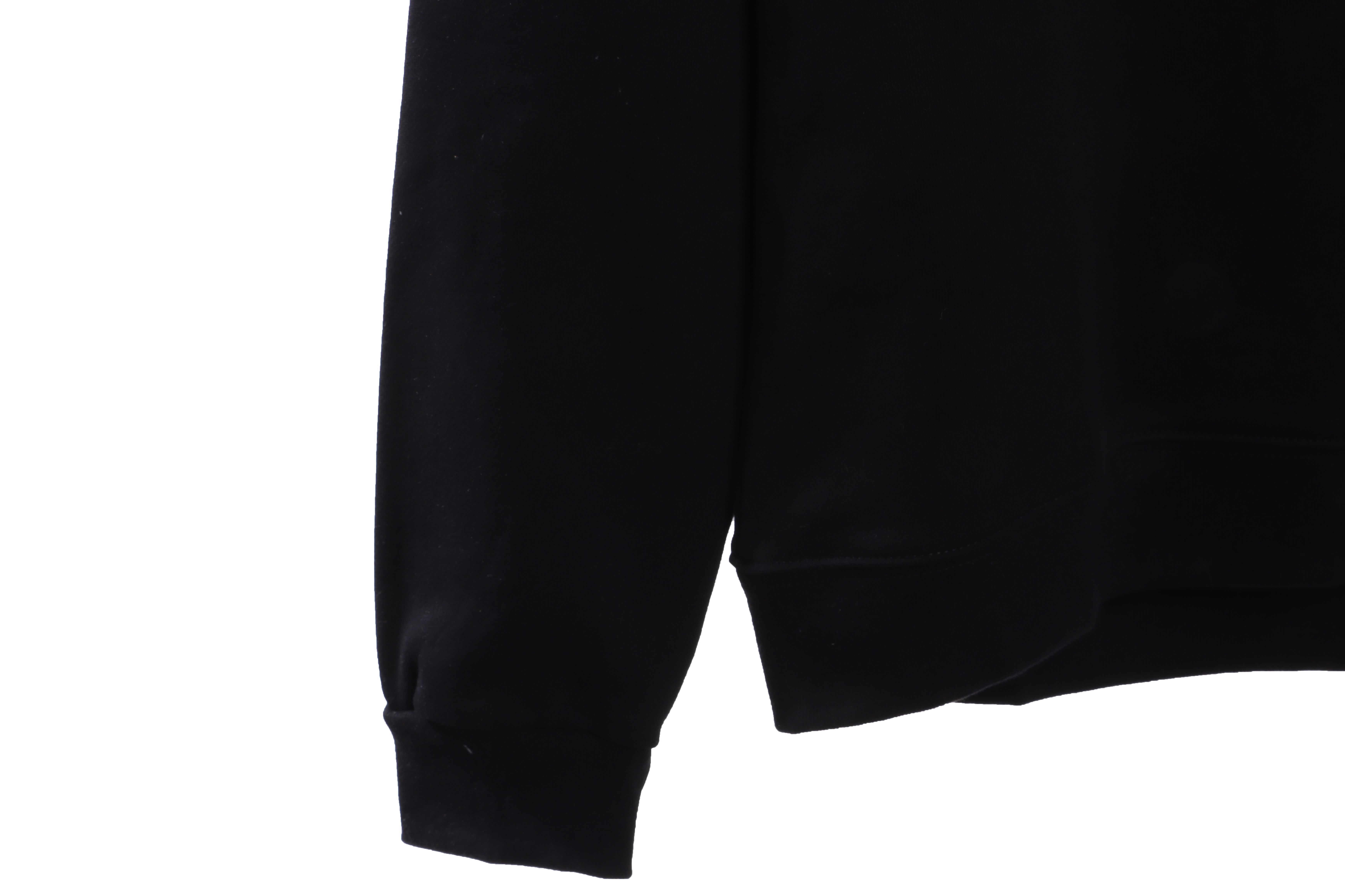 Burberry Label Patch Hoodie Black