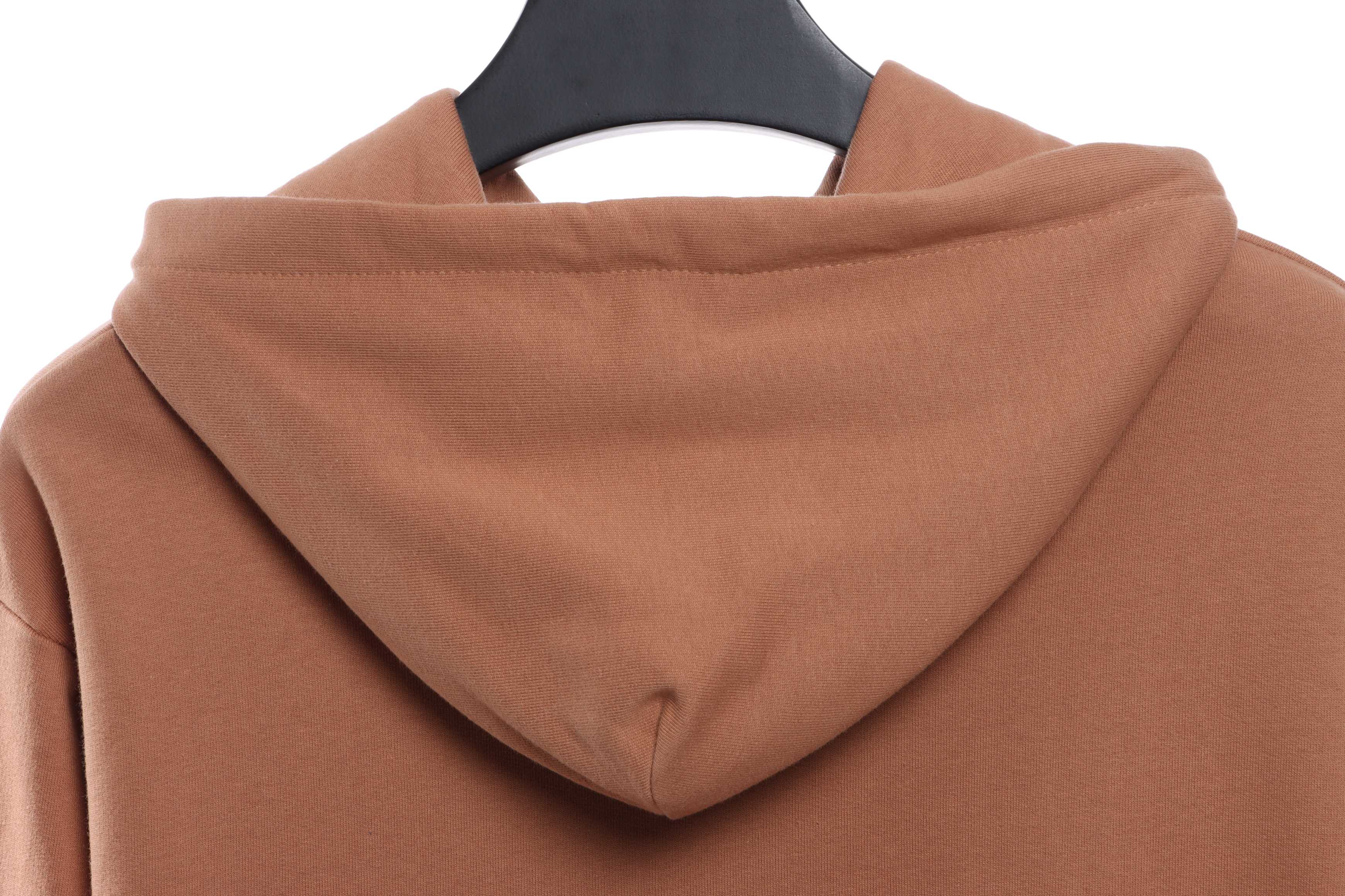 Burberry Label Patch Hoodie Khaki