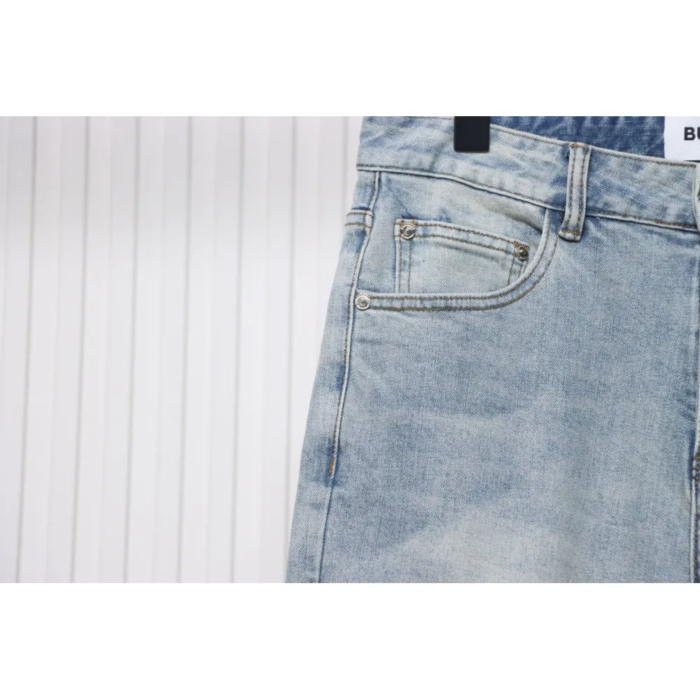 Burberry Label Pocket Patch Denim Pants