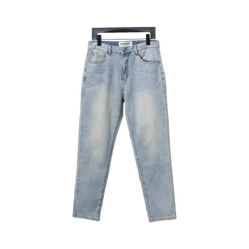 Burberry Label Pocket Patch Denim Pants