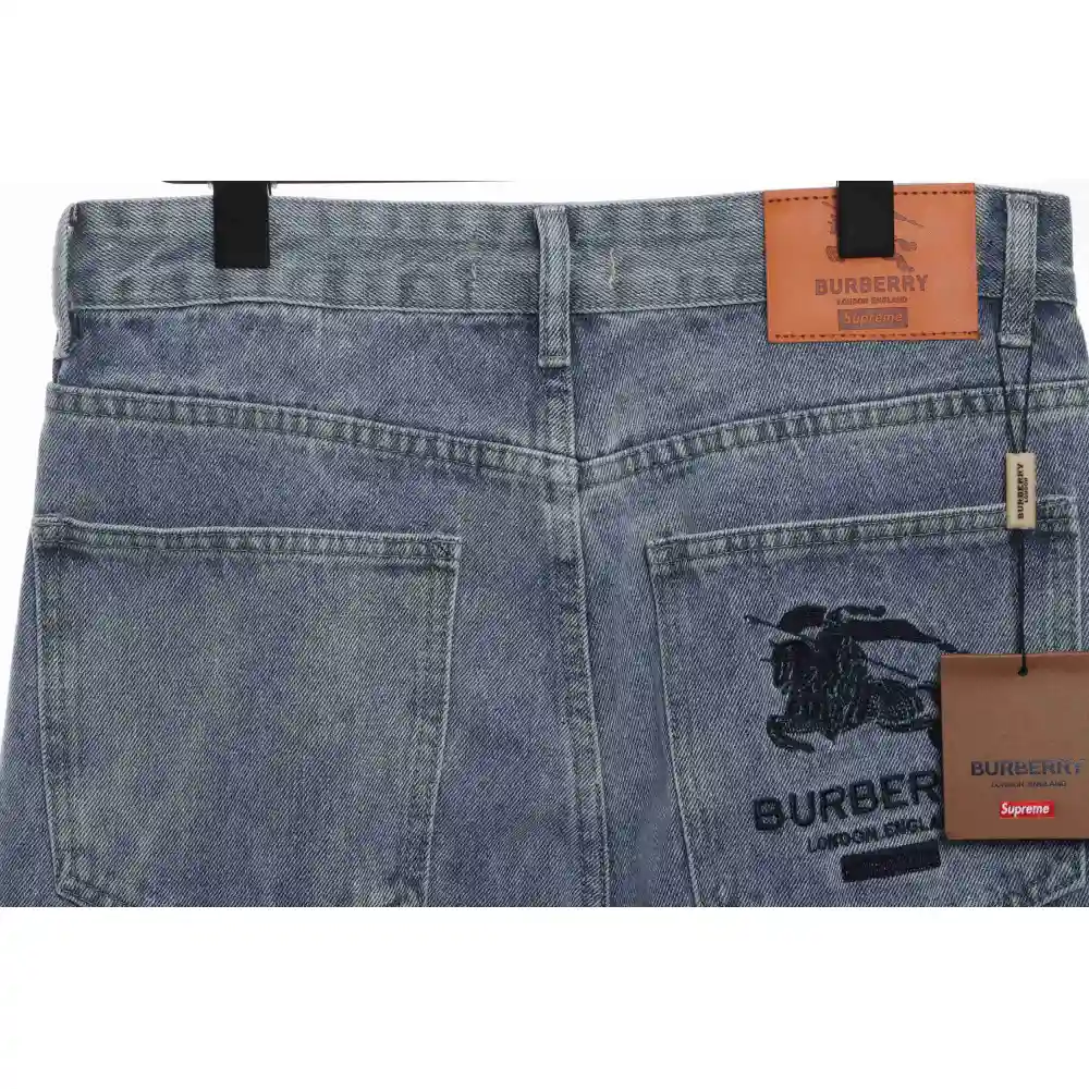 Burberry x SUP Warhorse Embroidered Jeans