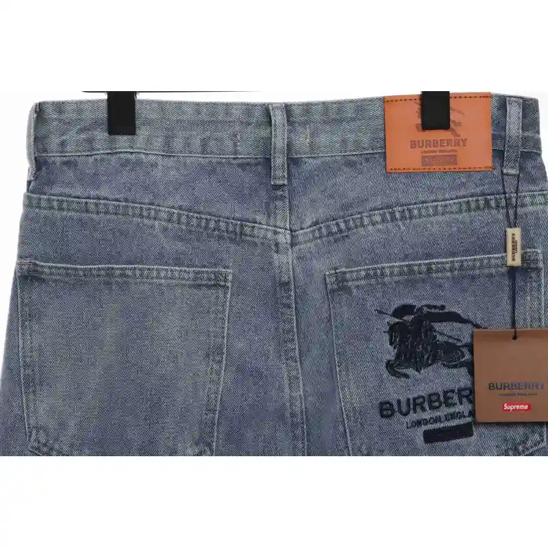 Burberry x SUP Warhorse Embroidered Jeans