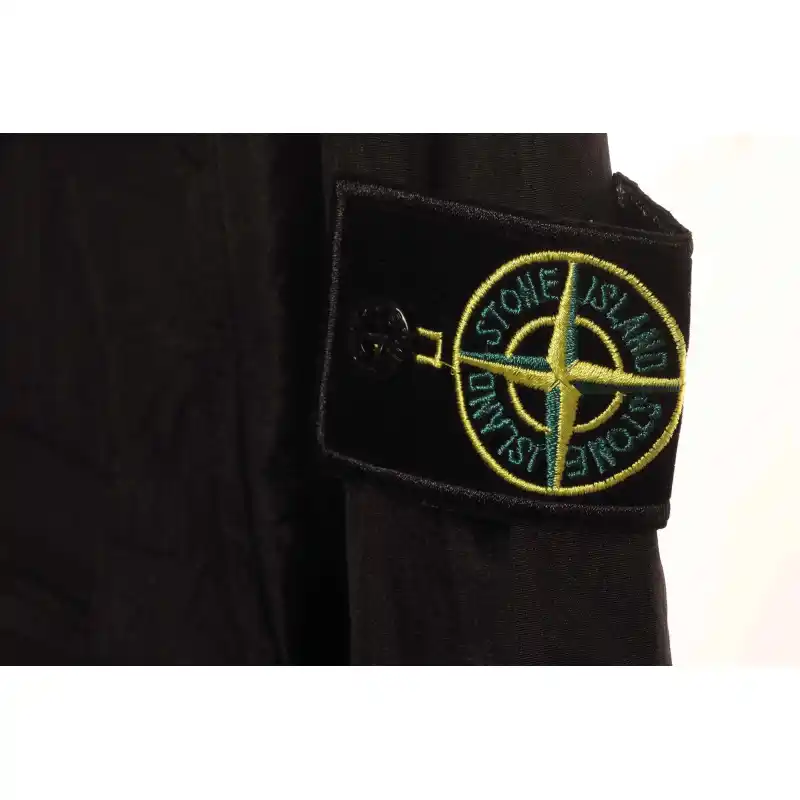 Stone Island Metallic Nylon Zip-Up Jacket