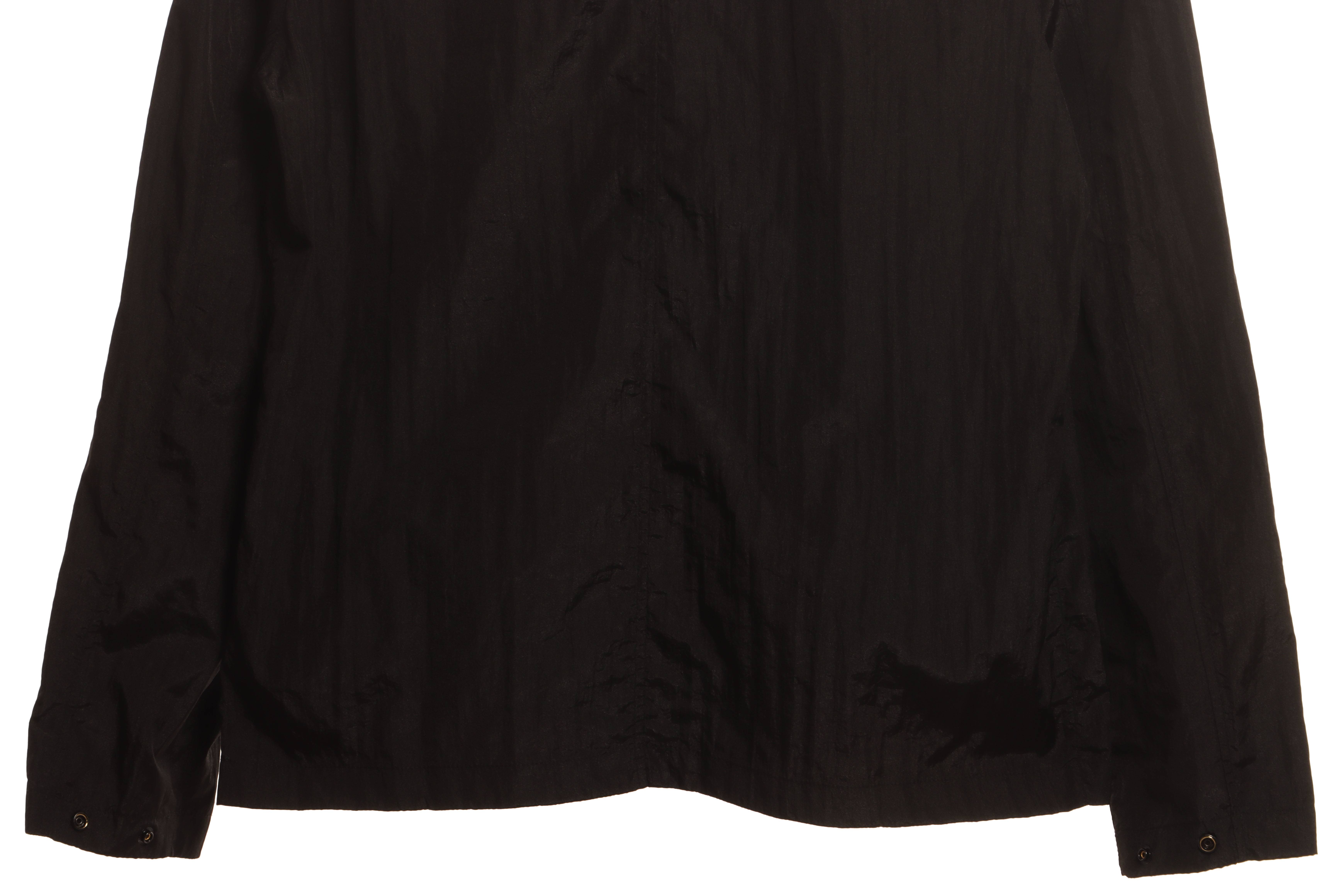 Stone Island Metallic Nylon Zip-Up Jacket