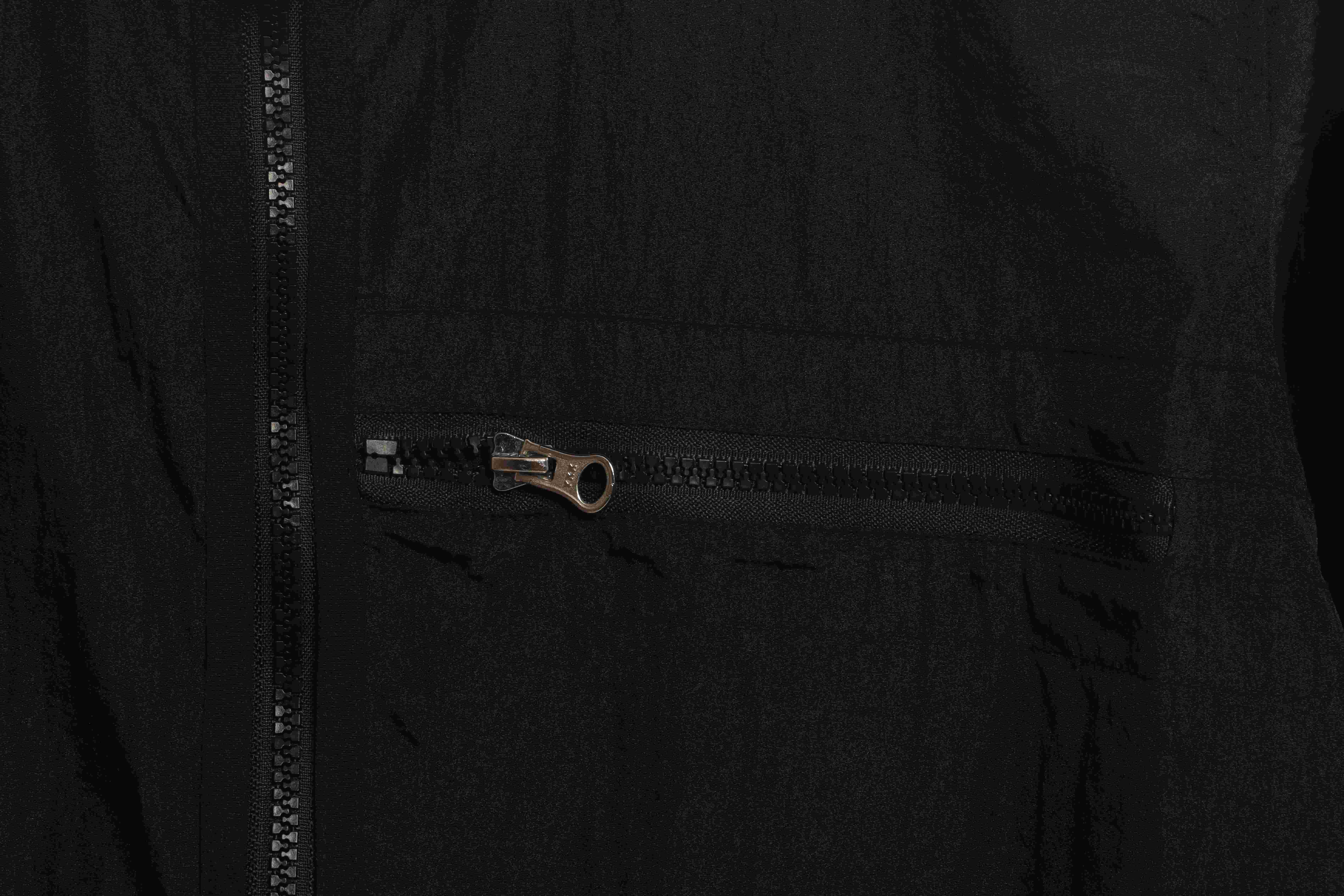 Stone Island Metallic Nylon Zip-Up Jacket