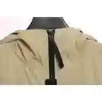 Stone Island Solid Color Casual Jacket Beige