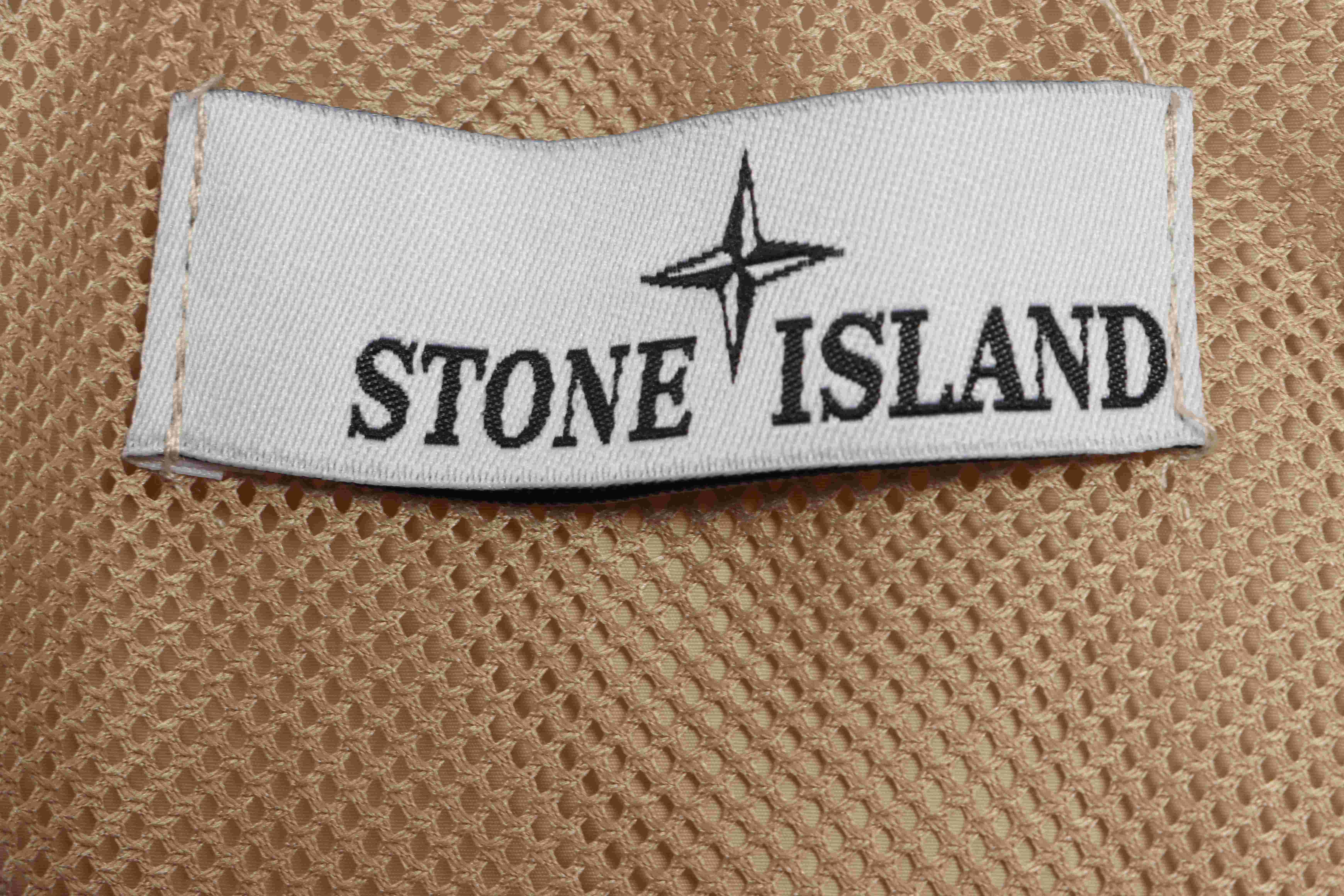 Stone Island Solid Color Casual Jacket Beige