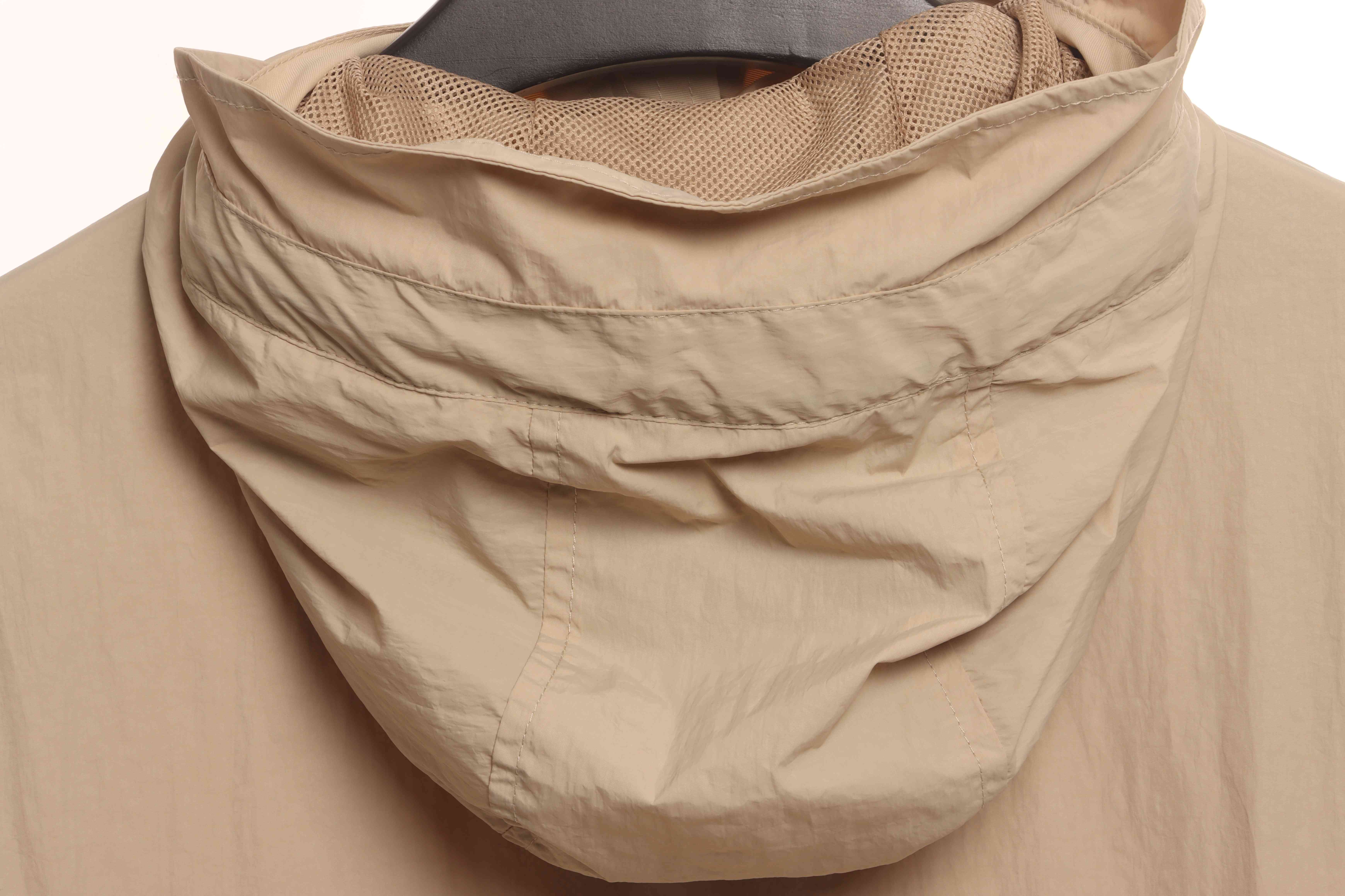 Stone Island Solid Color Casual Jacket Beige