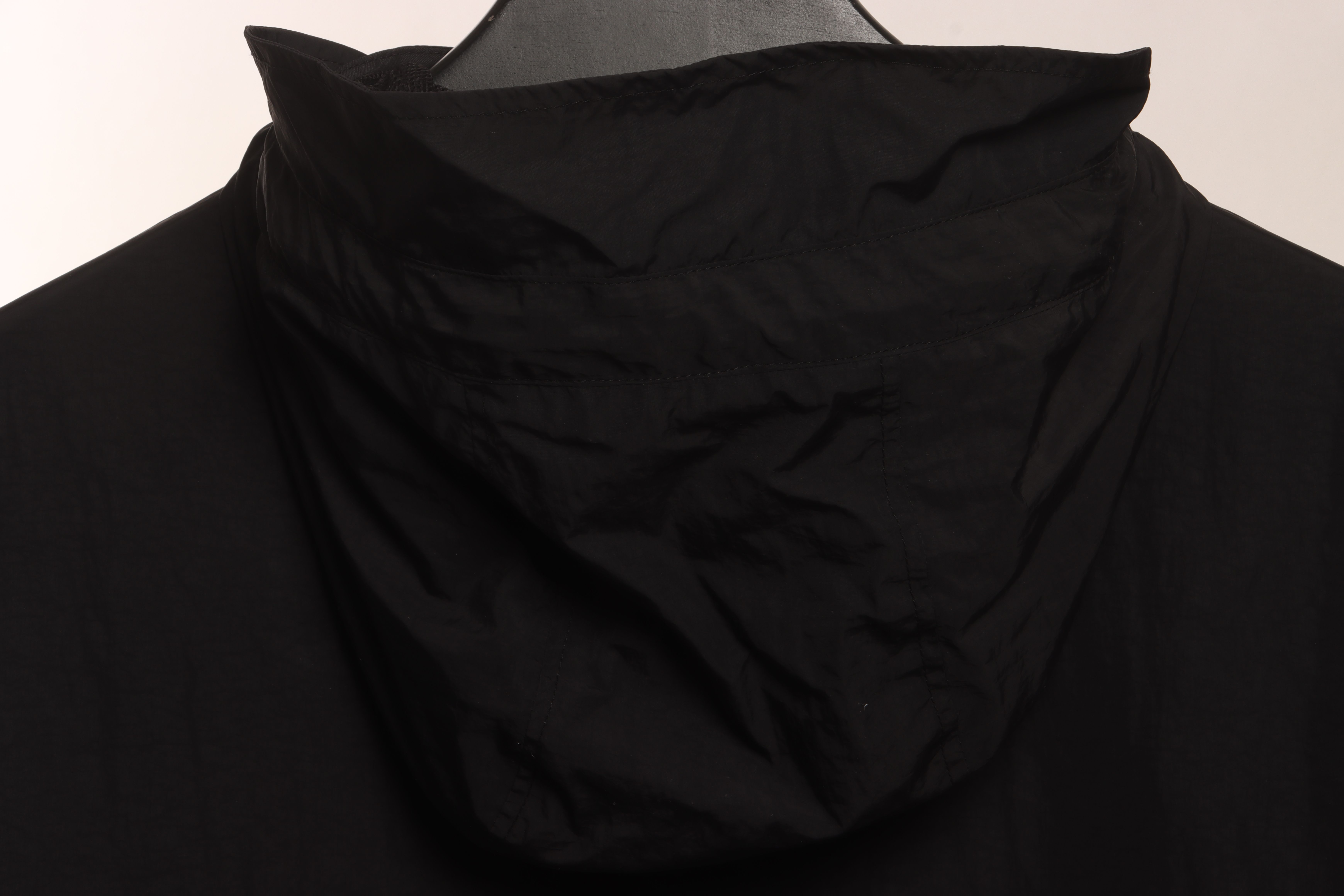 Stone Island Solid Color Casual Jacket Black