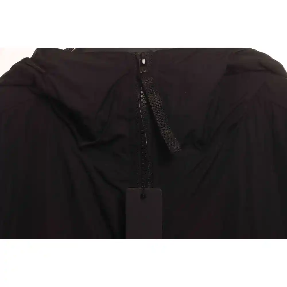Stone Island Solid Color Casual Jacket Black