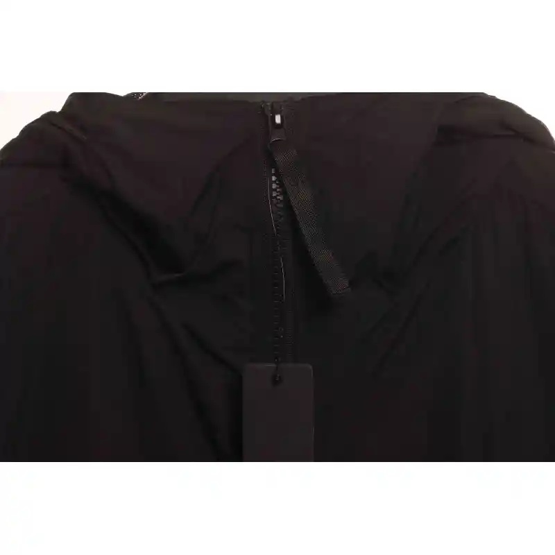 Stone Island Solid Color Casual Jacket Black