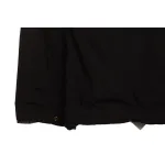Stone Island Solid Color Casual Jacket Black