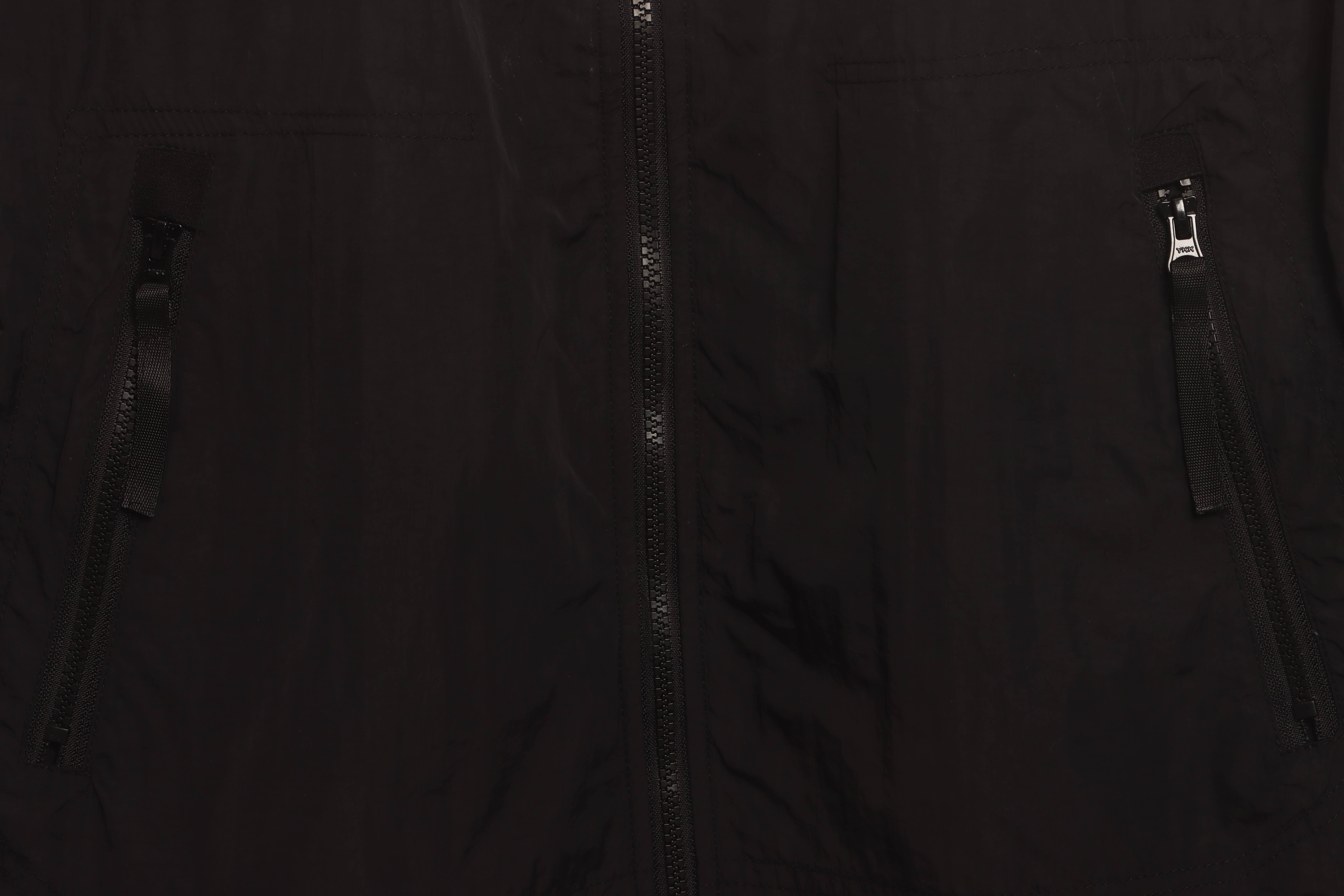 Stone Island Solid Color Casual Jacket Black