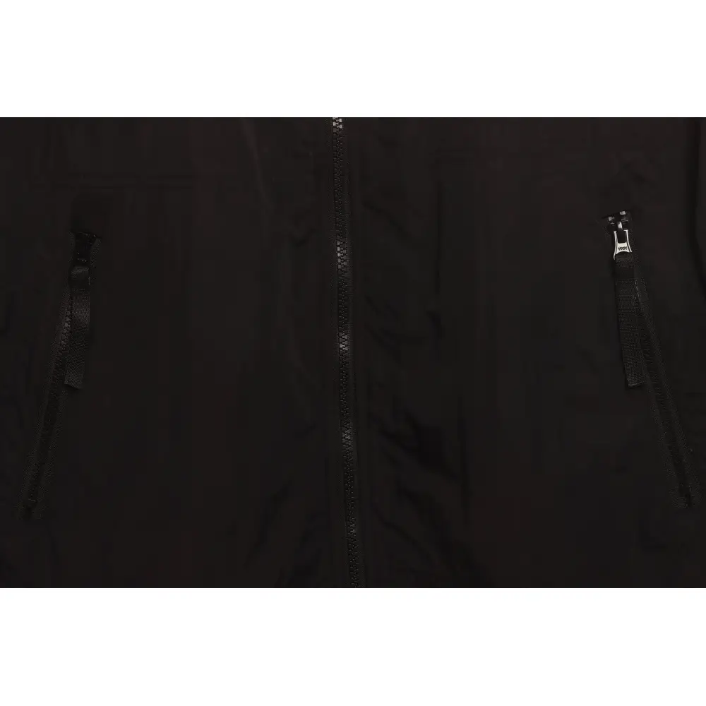 Stone Island Solid Color Casual Jacket Black