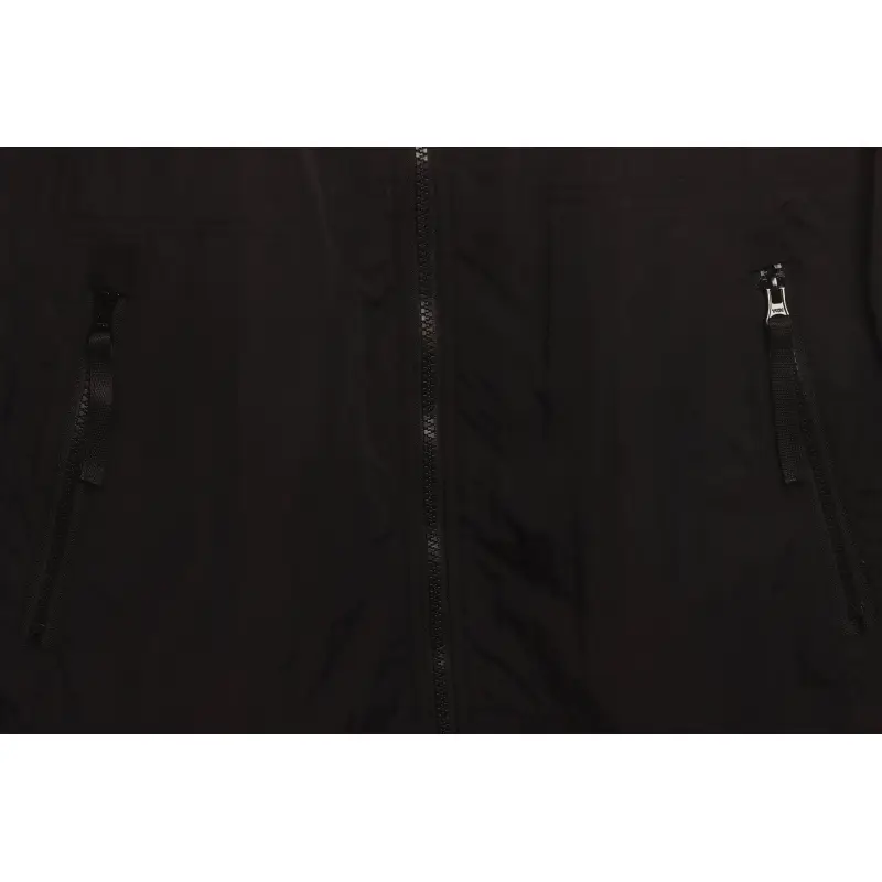 Stone Island Solid Color Casual Jacket Black