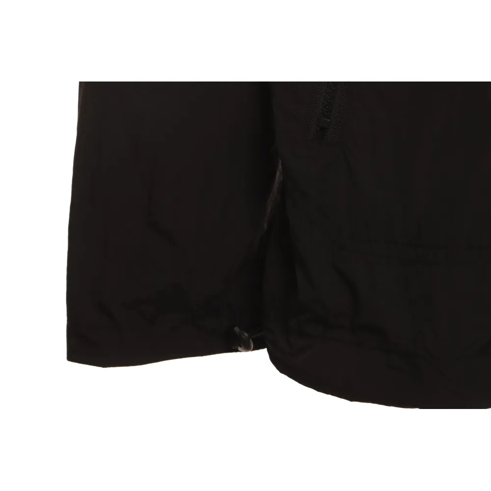Stone Island Solid Color Casual Jacket Black