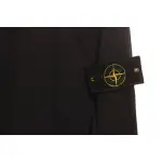 Stone Island Solid Color Casual Jacket Black