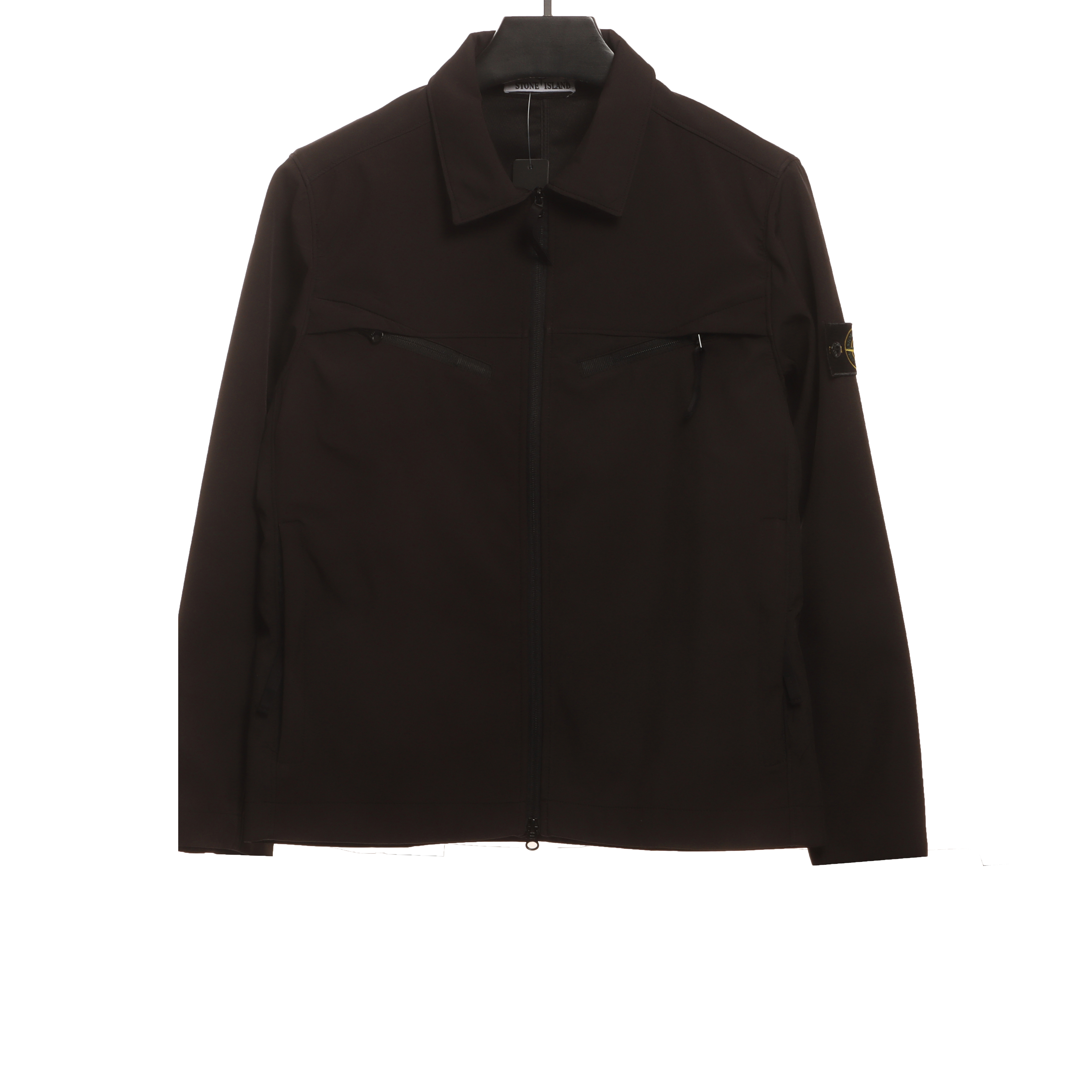 Stone Island Solid Softshell Shirt Jacket