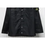 Stone Island Zipper Pocket Sleeve Badge Shirt Jacket