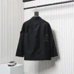 Stone Island Zipper Pocket Sleeve Badge Shirt Jacket