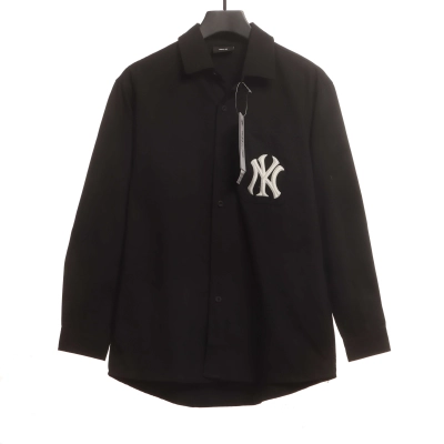 MLB Back Pattern Large Logo Shirt 01
