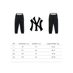MLB Cargo Casual Pants Black