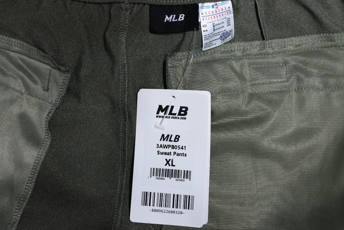 MLB Cargo Casual Pants Green