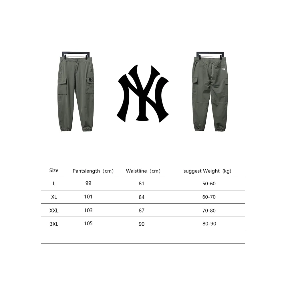 MLB Cargo Casual Pants Green