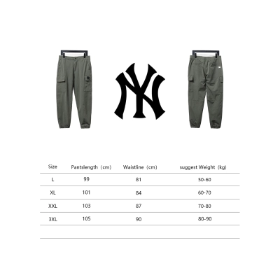 MLB Cargo Casual Pants Green 02