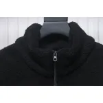 MLB Classic Embroidered LOGO Lambswool Jacket Black