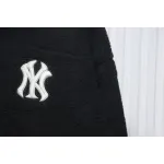 MLB Classic Embroidered LOGO Lambswool Jacket Black