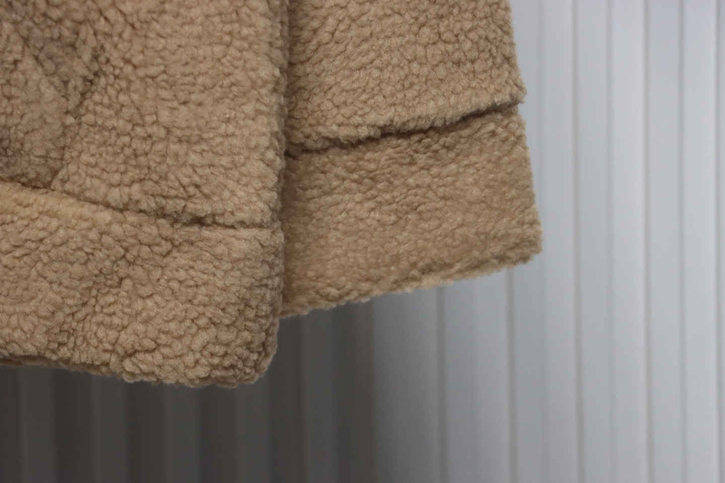 MLB Classic Embroidered LOGO Lambswool Jacket Brown